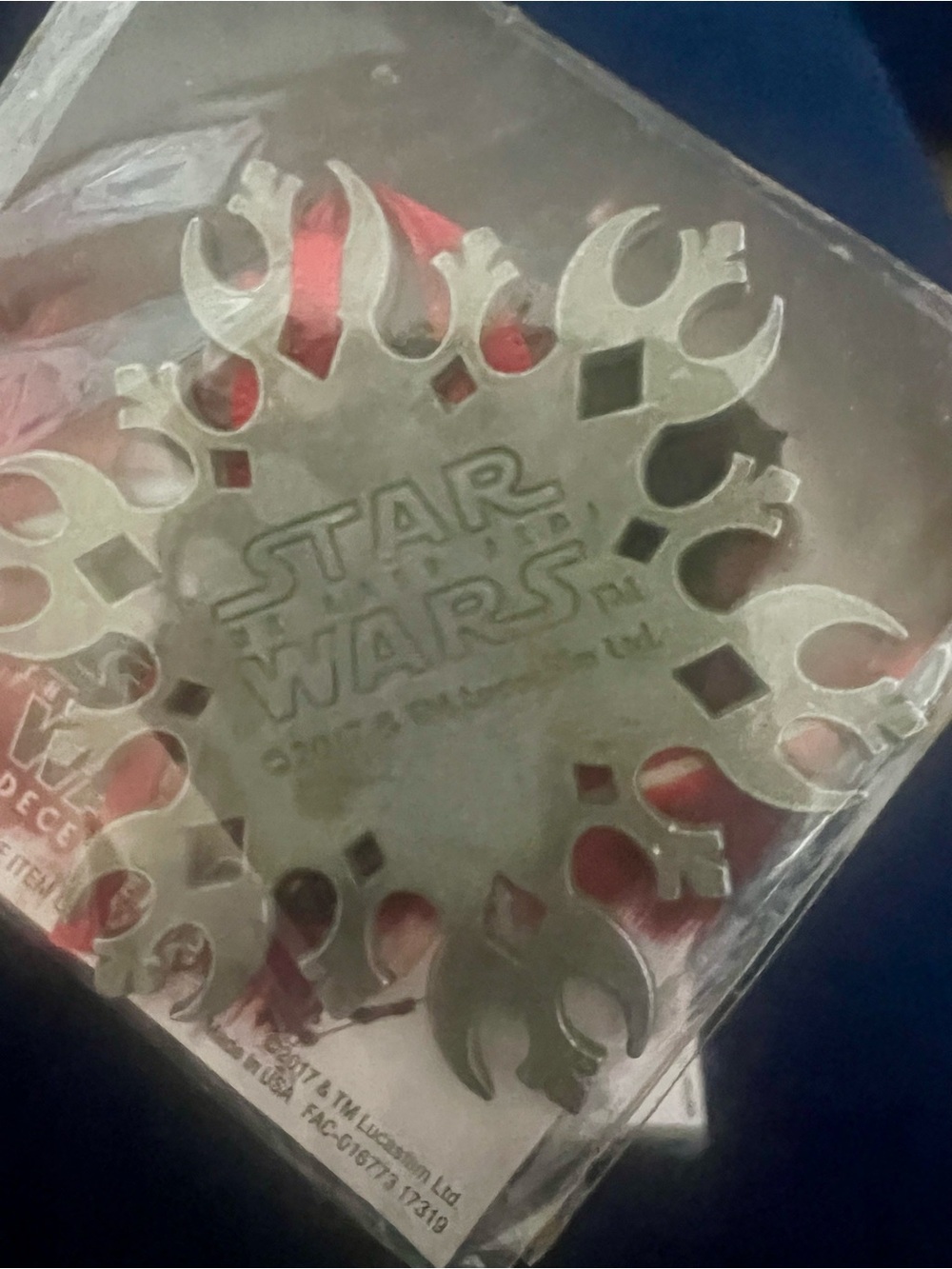 4 Star Wars Silver Rebel Emblem Limited Edition Perfect For Tree Ornaments